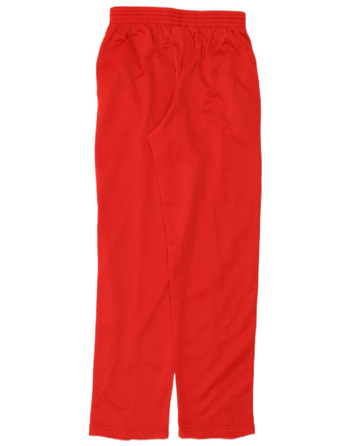 Asics Ženske Graphic Trenirke Hlače UK 12 Medium Red Poliester