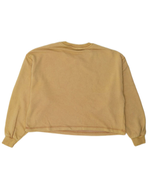 Zara Girls Graphic Oversized Sweatshirt Džemper 13-14 Years Yellow