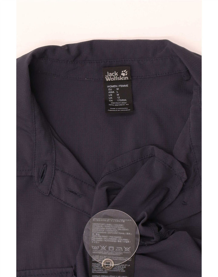 Jack Wolfskin Ženska košulja UK 12 Medium tamnoplavi poliamid