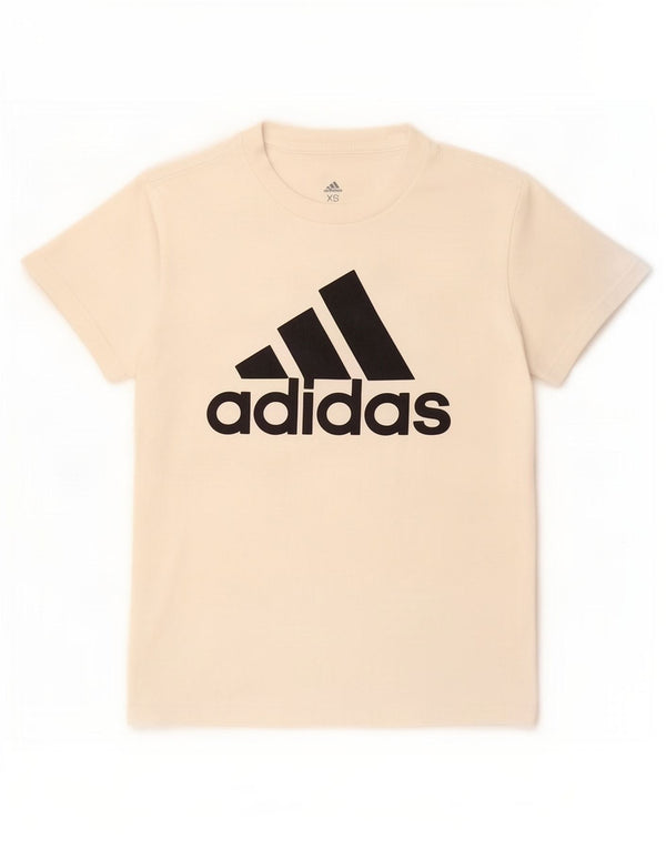 Adidas ženska majica kratkih rukava s grafičkim motivima UK 4/6 XS bijeli pamuk