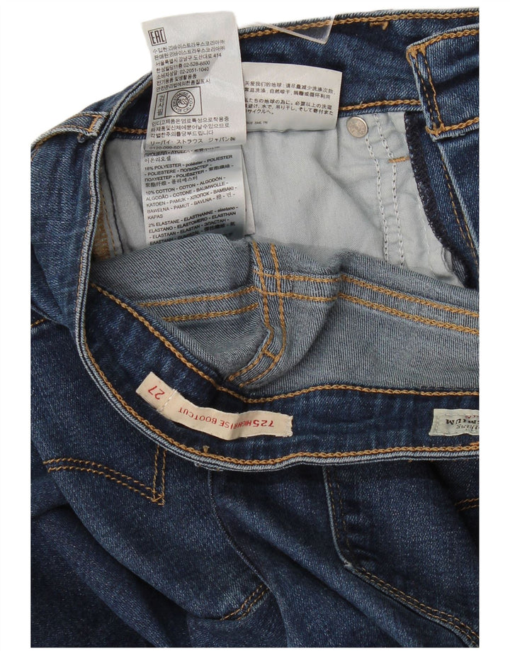 Levi's ženske 725 traperice visokog rasta W27 L29 plavi liocel