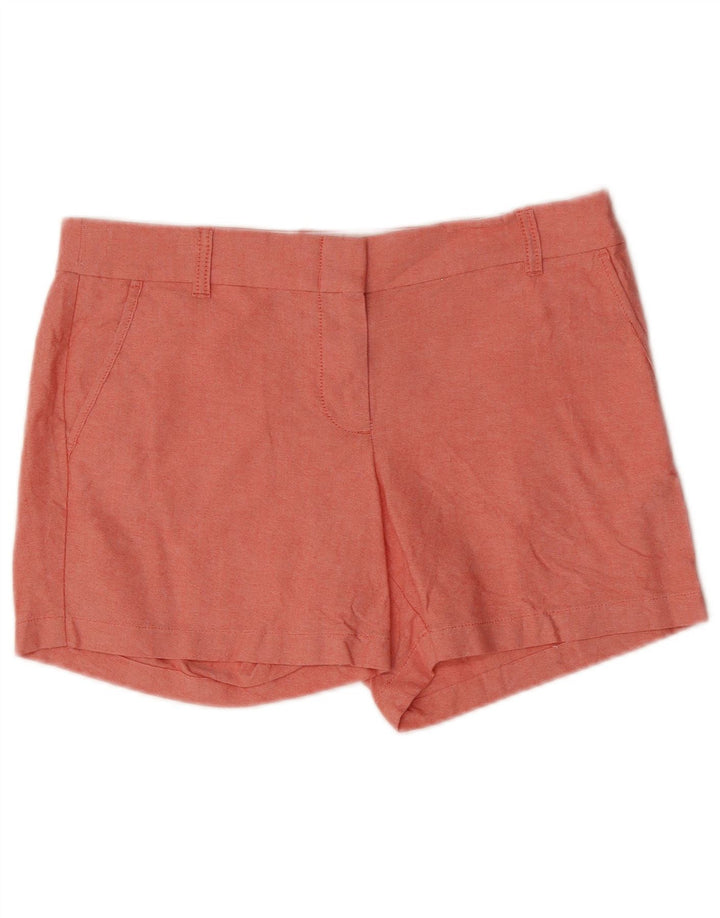 J. CREW Womens Chino Shorts US 8 Medium W30 Pink Cotton
