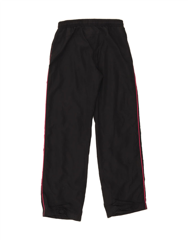 NIKE Womens Tracksuit Trousers UK 10 Small Black Polyester Vintage Nike and Second-Hand Nike from Messina Hembry 