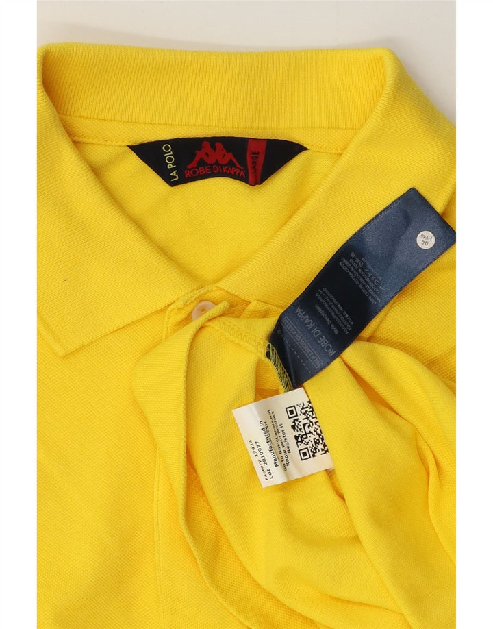KAPPA muška polo majica velika žuta pamučna