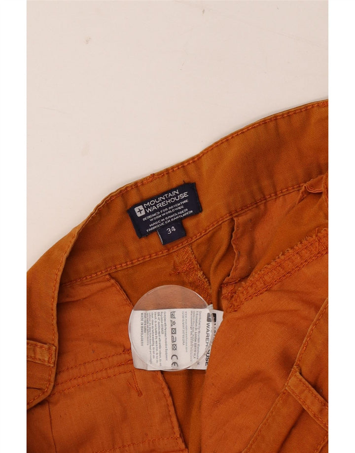 Mountain Warehouse Muške Cargo kratke hlače W34 Veliki narančasti pamuk