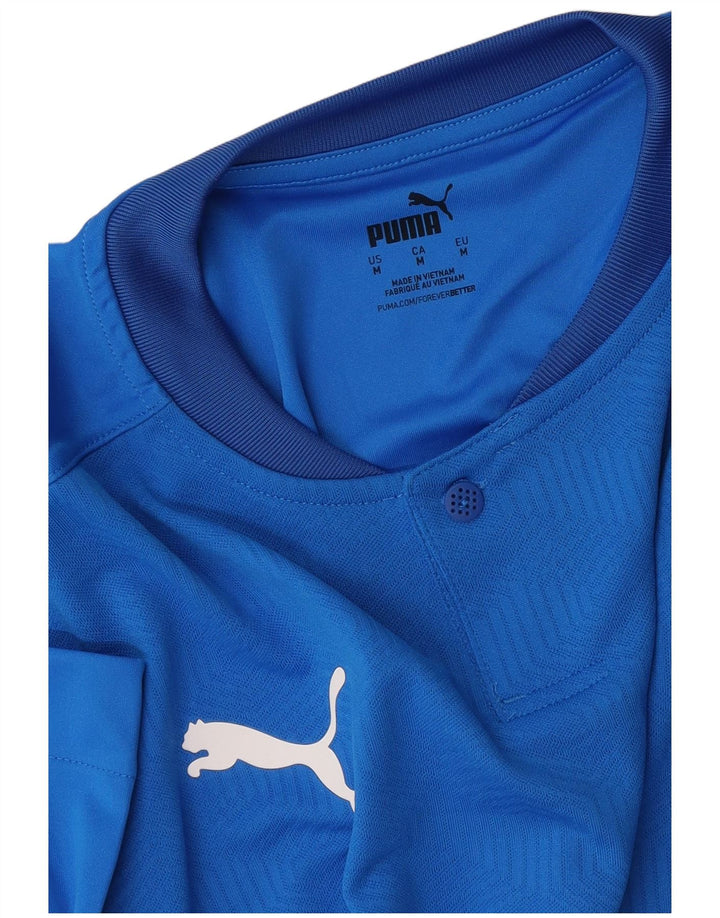 Puma muška srednje plava majica s grafičkim motivima