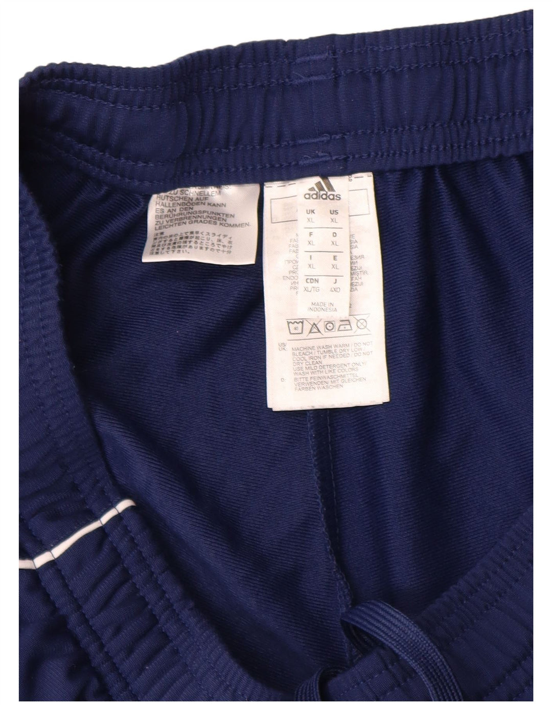 Adidas muške trenirke hlače Joggers XL tamnoplavi poliester