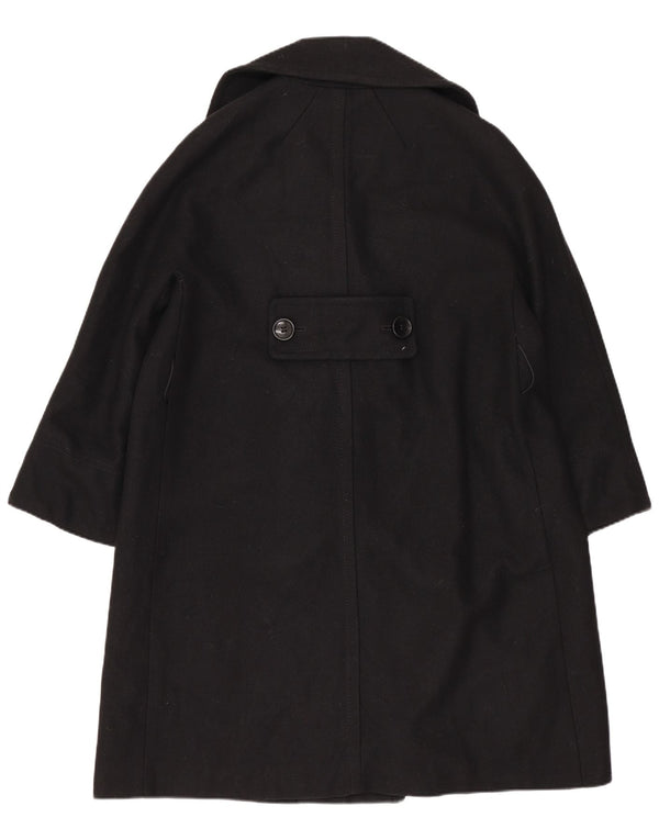 Dolce & Gabbana ženski preveliki kaput s dvorednim kopčanjem IT 38 XS crna vuna