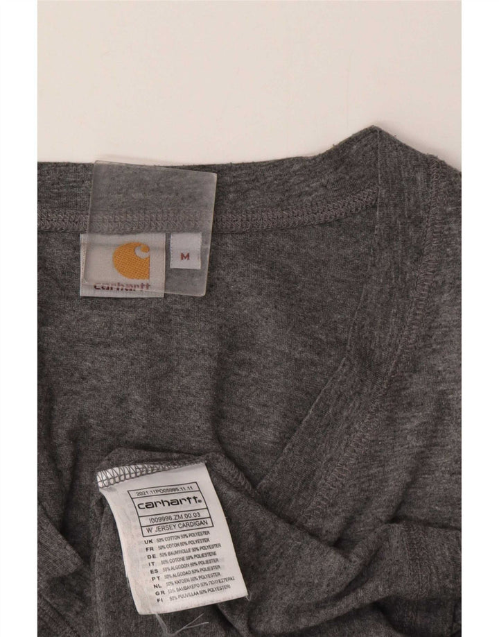 Ženski kardigan Carhartt pulover UK 14 srednje sivi pamuk