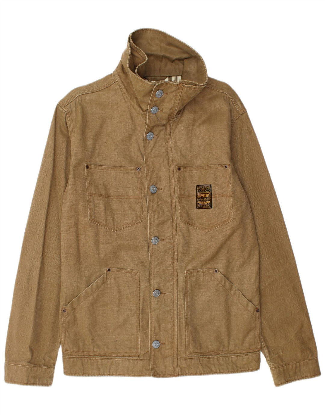 SUPERDRY muška pomoćna jakna UK 40 Large Beige Cotton