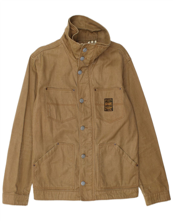 SUPERDRY muška pomoćna jakna UK 40 Large Beige Cotton