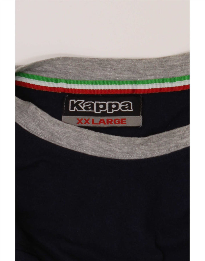 Kappa muška majica kratkih rukava 2XL tamnoplava