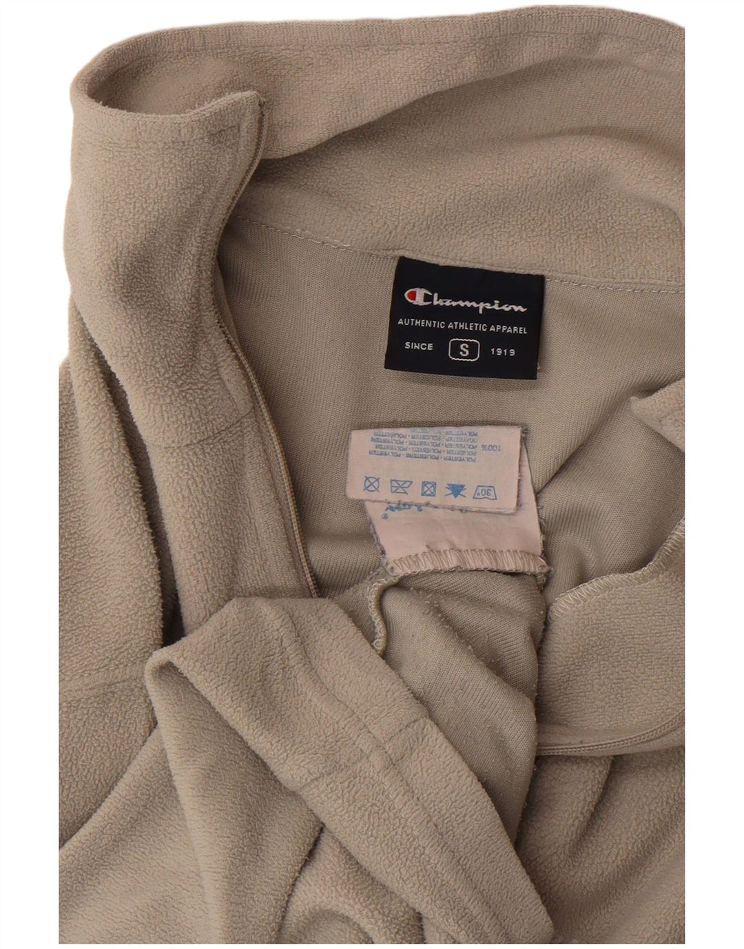 Champion muški džemper od flisa s patentnim izrezom mali sivi poliester