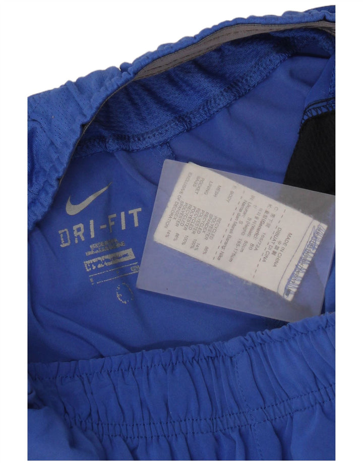 Nike Dri Fit sportske kratke hlače male plave boje od poliestera