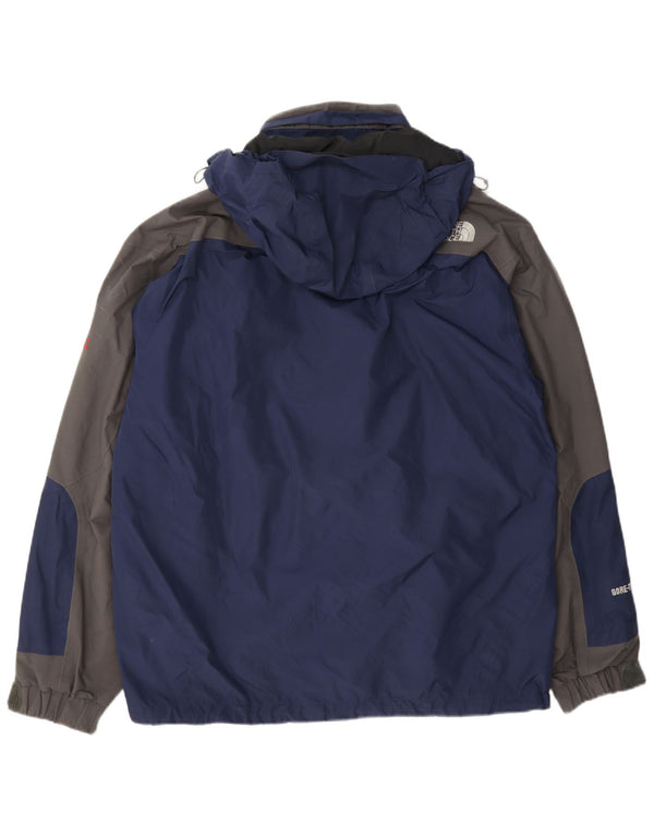 The North Face muška kišna jakna Gore-Tex UK 40 Large Navy Blue Colourblock