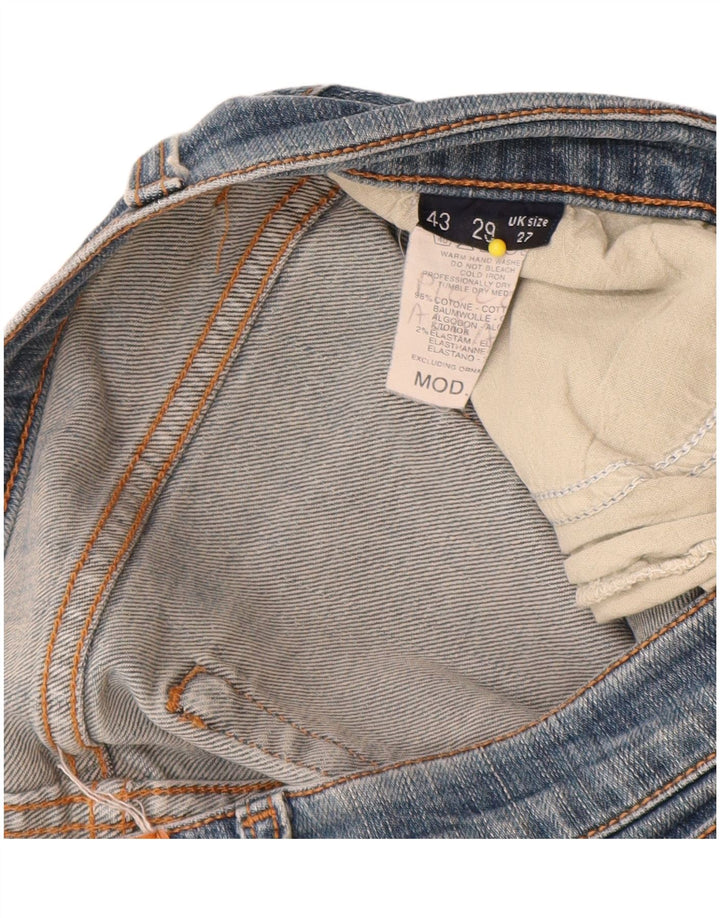 Trussardi Jeans Ženske traperice Bootcut W27 L30 Plavi pamuk