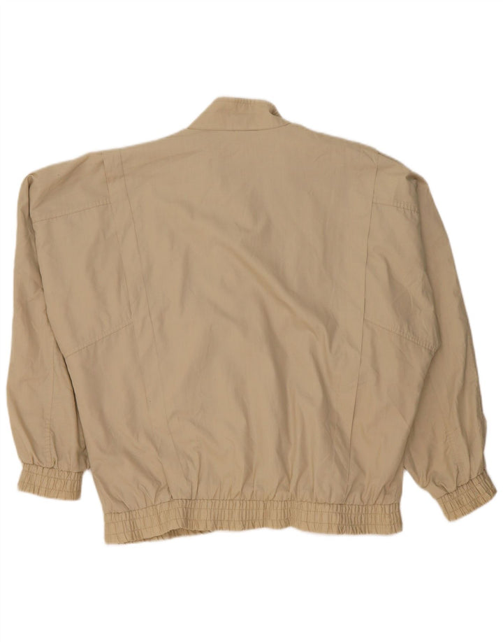 Vintage muška bomber jakna IT 52 XL bež poliester