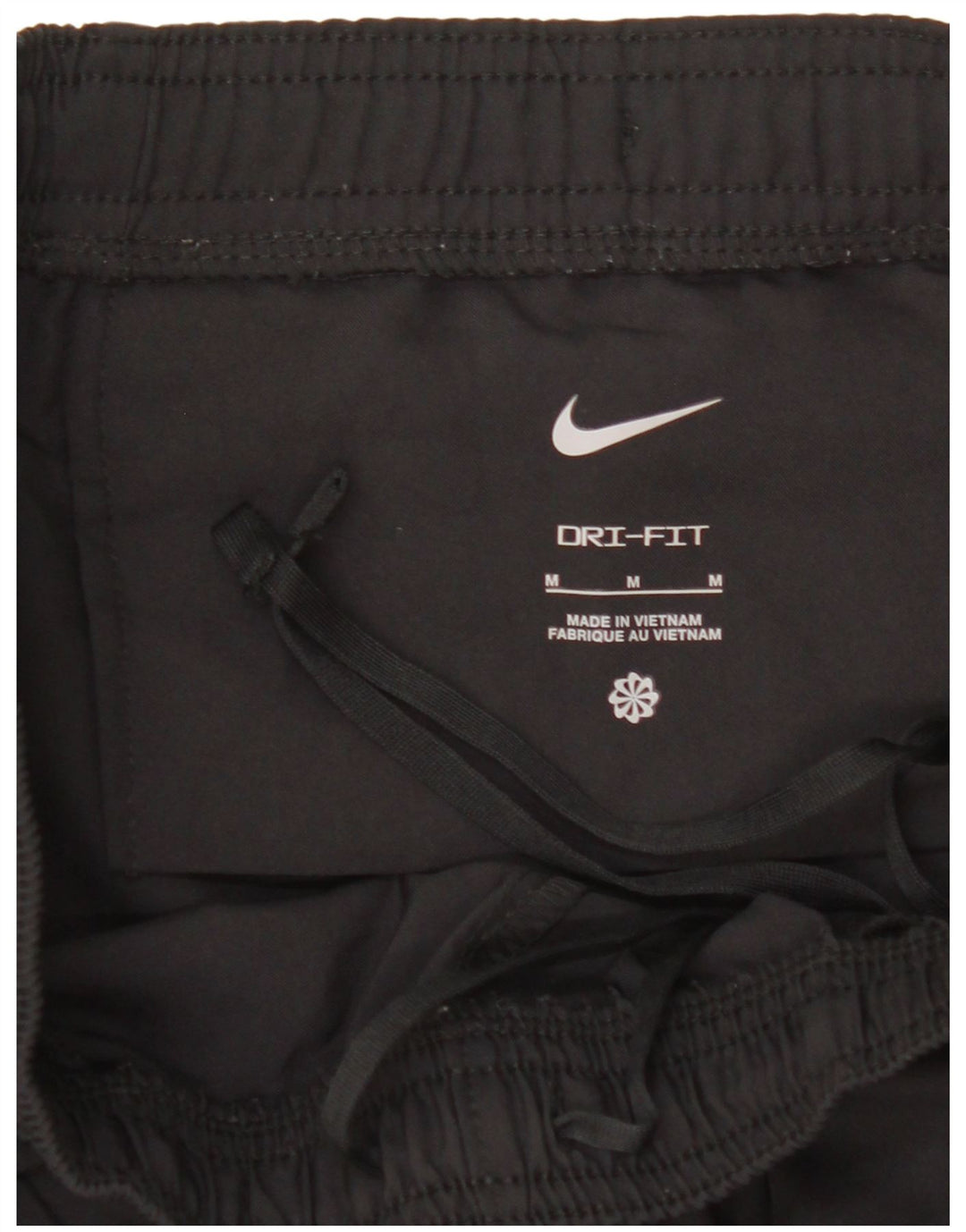 Nike muške Dri Fit Graphic Trenirke srednje crne geometrijske hlače