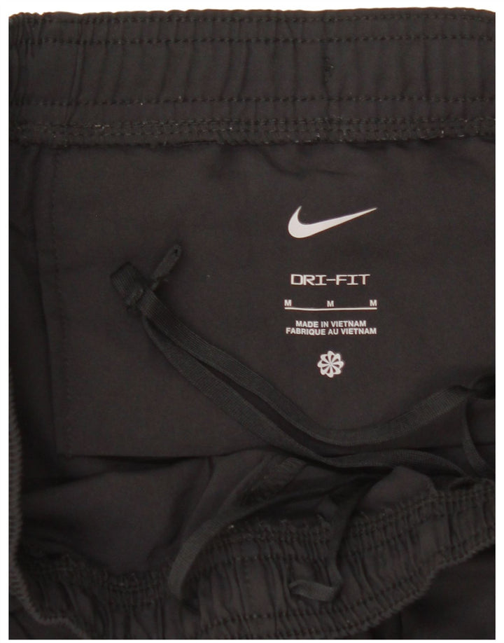 Nike muške Dri Fit Graphic Trenirke srednje crne geometrijske hlače