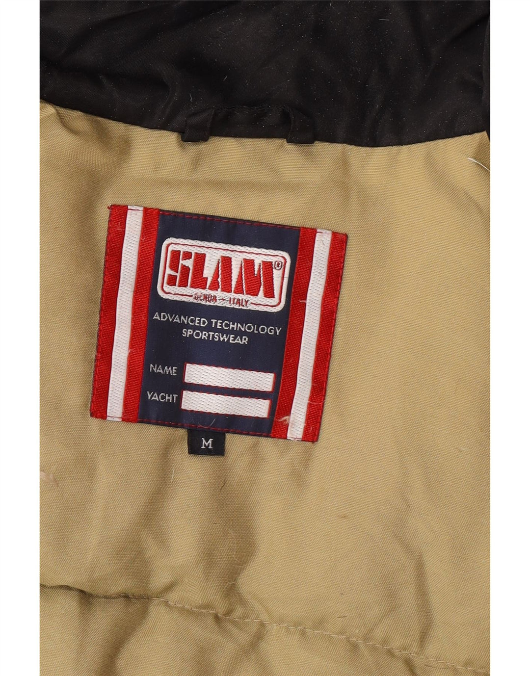 Slam ženska prevelika podstavljena jakna s kapuljačom UK 14 Srednji crni najlon