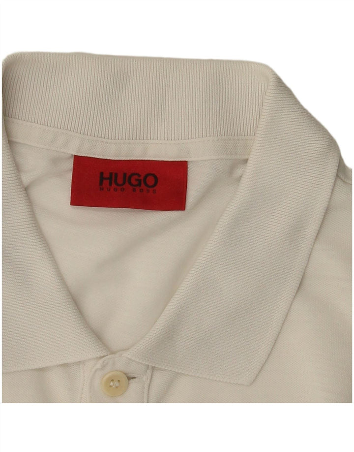 Hugo Boss muška polo majica Mala bijela pamučna