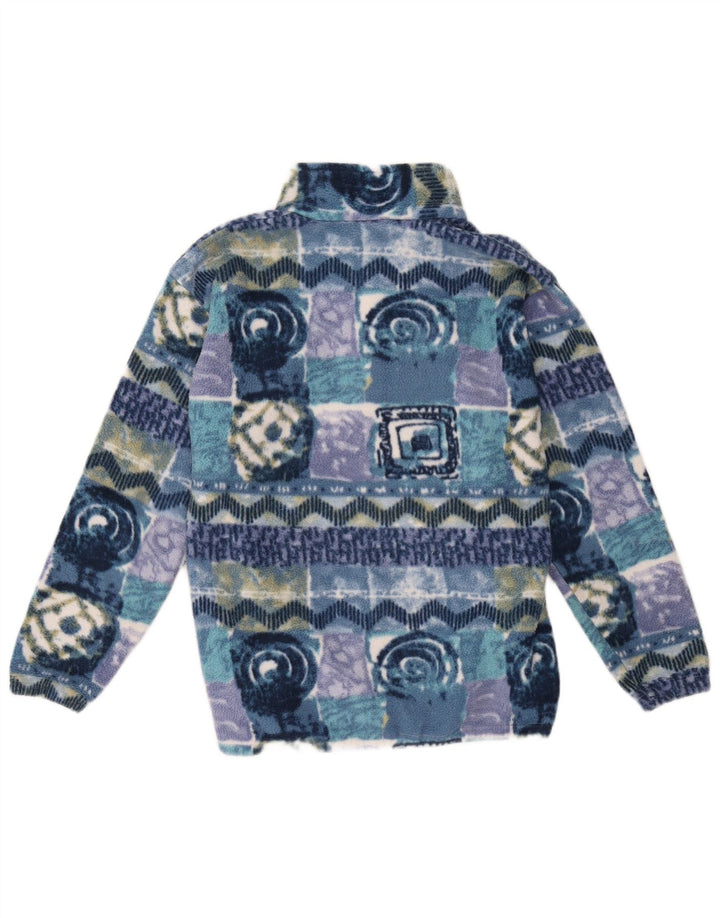 Sergio Tacchini dječački flis džemper 10-11 godina Višebojni retro