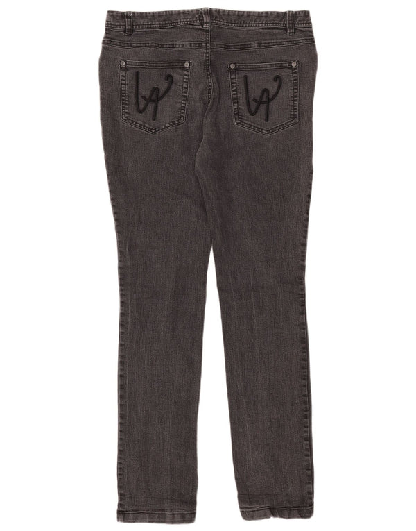 Laura Ashley Ženske uske traperice UK 14 Large W34 L32 Sivi pamuk