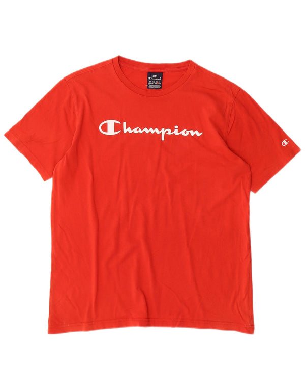 Top majica kratkih rukava Champion za dječake 15-16 godina 2XL crvena