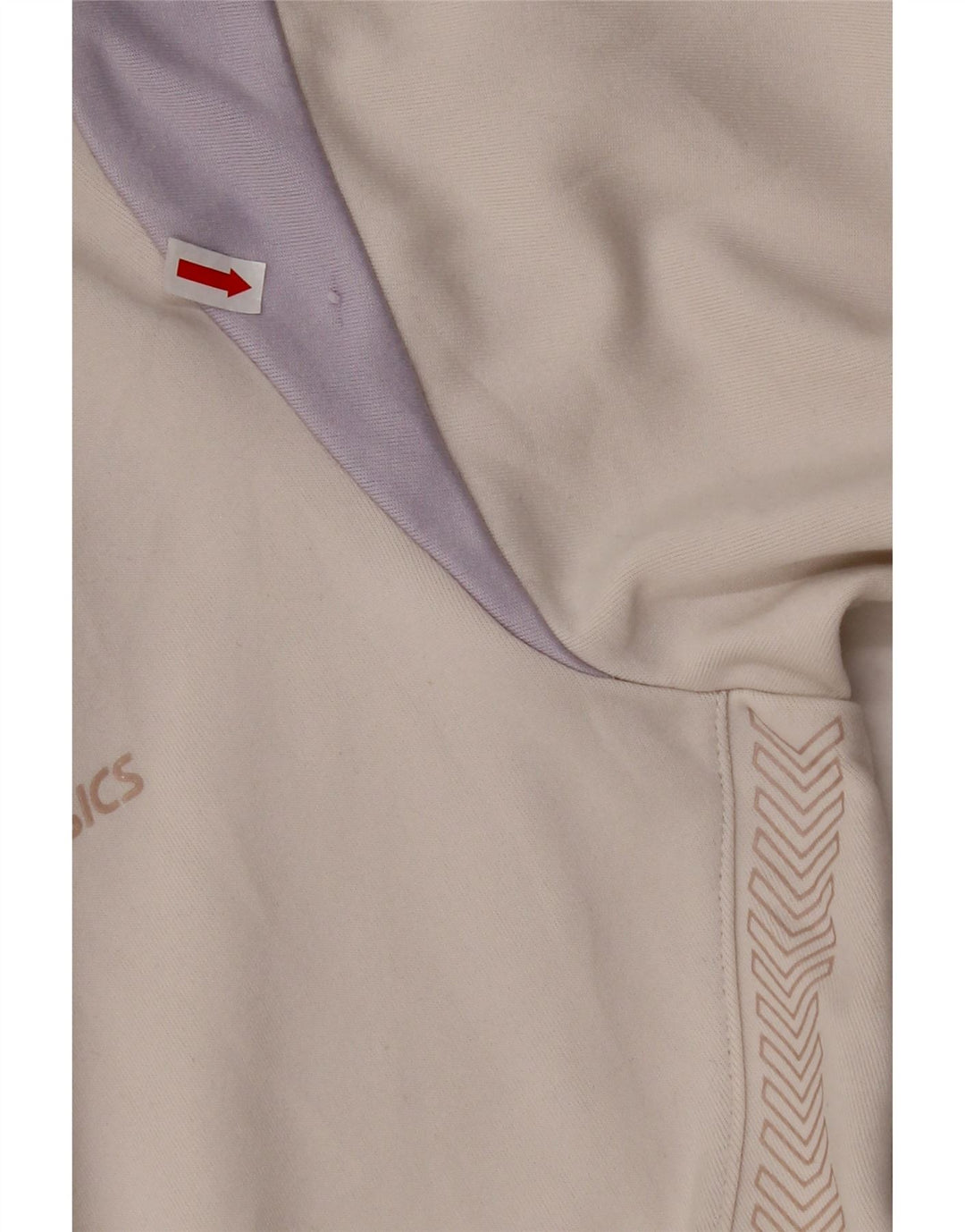 ASICS ženska gornja jakna za trenirku UK 14 srednje bijele boje