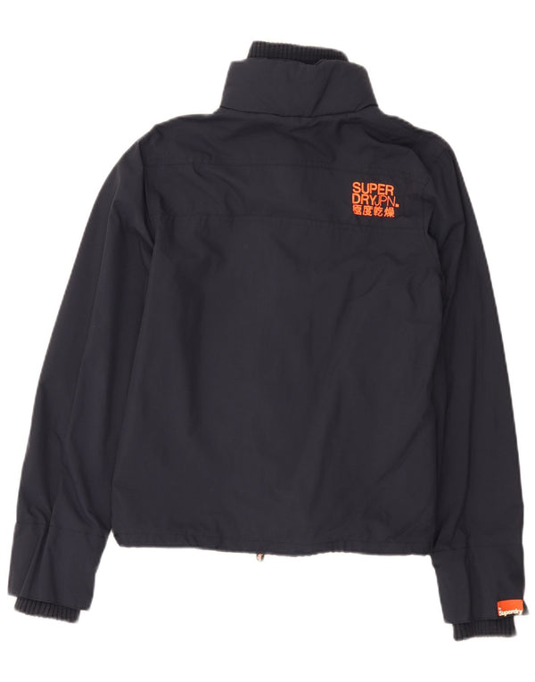 Superdry ženska kišna jakna The Windcheater Graphic UK 12 srednje tamnoplava
