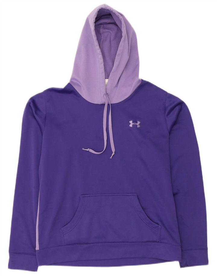 UNDER ARMOUR Muška majica s kapuljačom srednje ljubičaste boje od poliestera