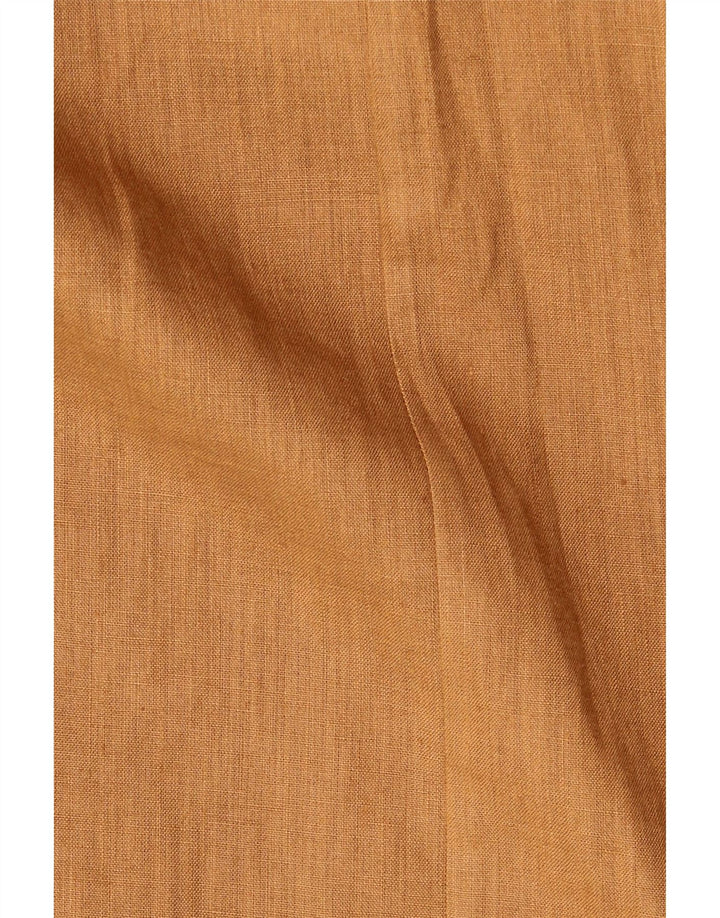 Max Mara ženski sako sa 1 gumbom UK 14 Large Brown Lane