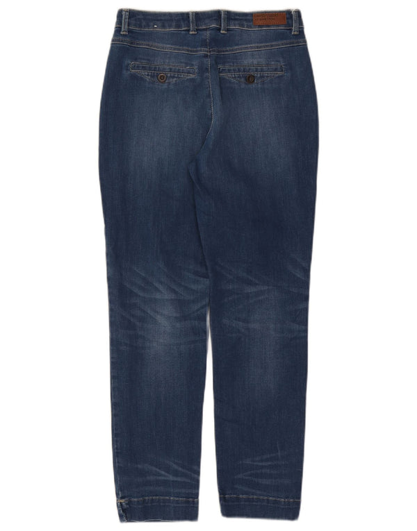 Benetton ženske uske traperice UK 8 male W26 L27 plavi pamuk