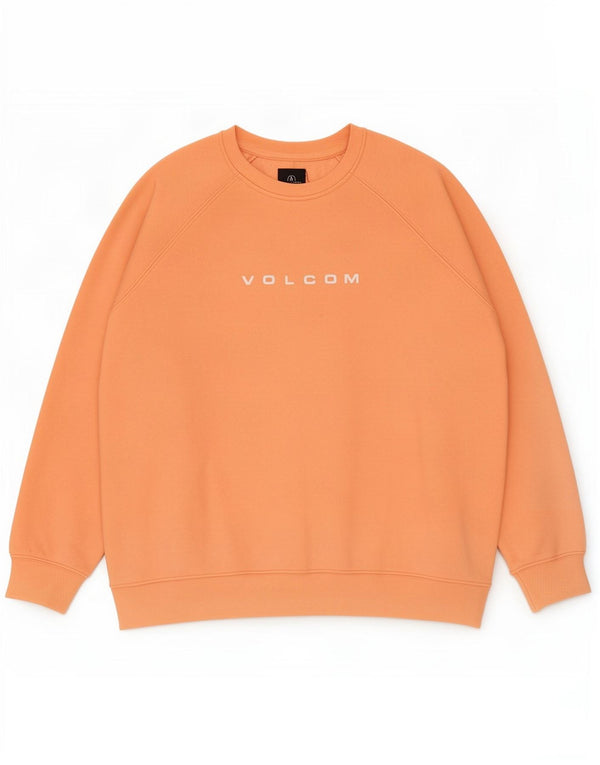 Volcom Ženska majica s grafičkim džemperom UK 20 2XL Narančasti pamuk