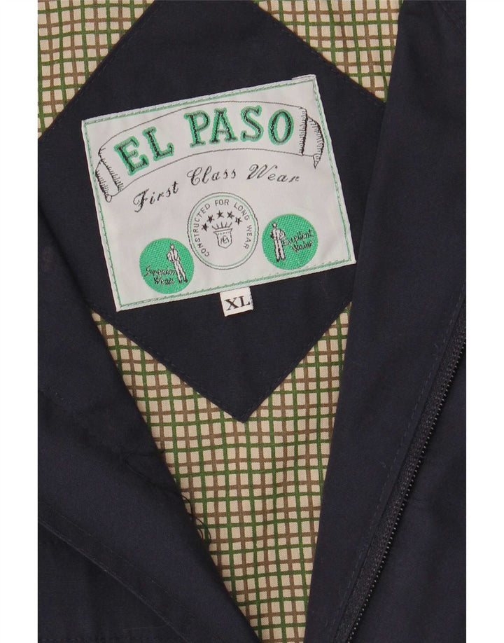 Muška bomber jakna El Paso UK 42 XL tamnoplava