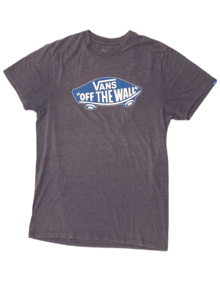 Vans muška majica kratkih rukava s grafičkim motivima, srednje sivi pamuk