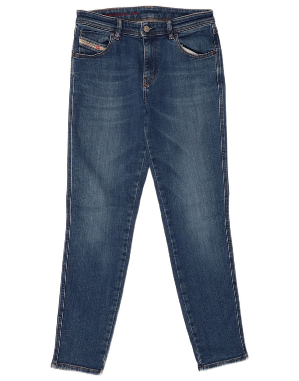 DIESEL Ženske uske traperice W27 L28 Plavi pamuk