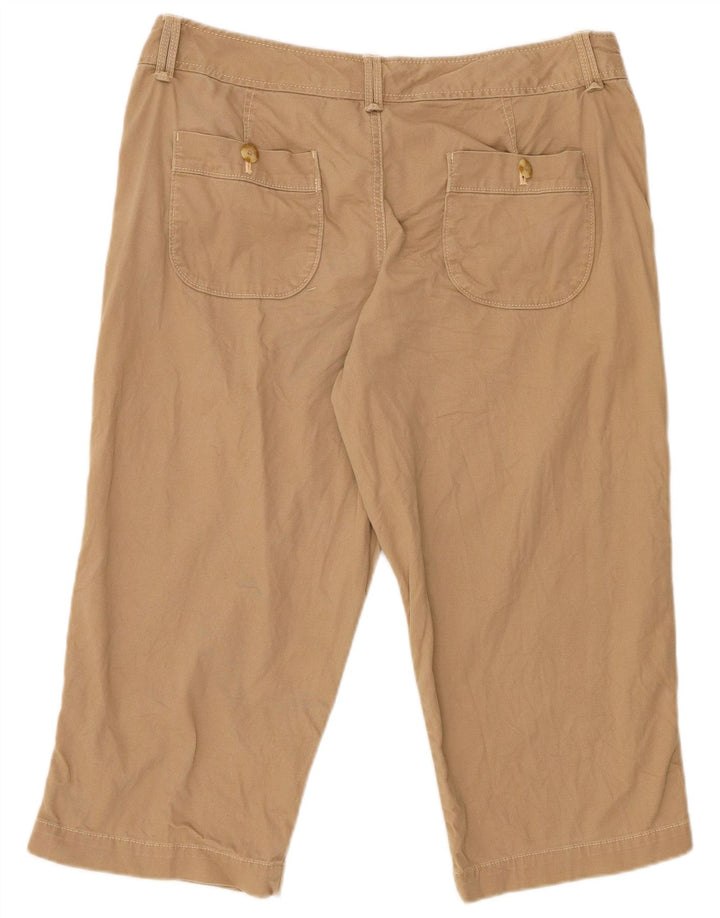 EDDIE BAUER Muške bermude US 12 Large W34 Bež Pamuk