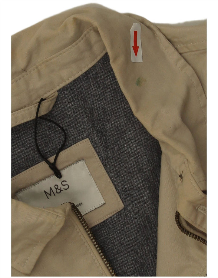 Marks & Spencer muška bomber jakna UK 44 2XL bež pamuk