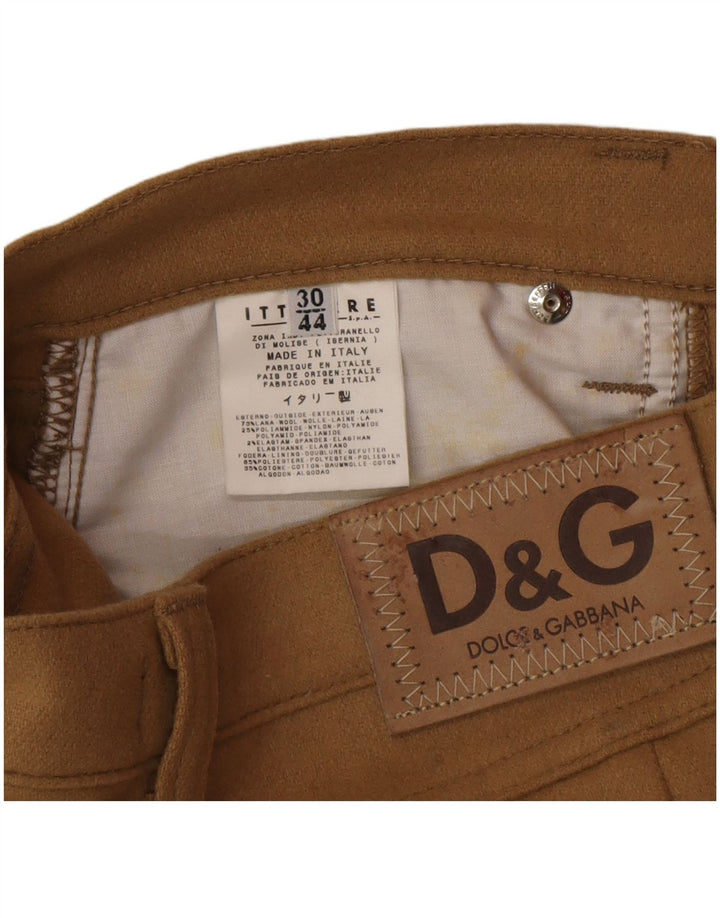 Dolce & Gabbana ženska pencil suknja IT 44 srednje W30 bež vuna