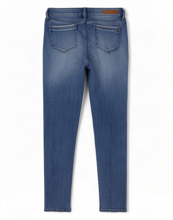 Tommy Hilfiger ženske uske traperice Venice RW W29 L32 plavi pamuk