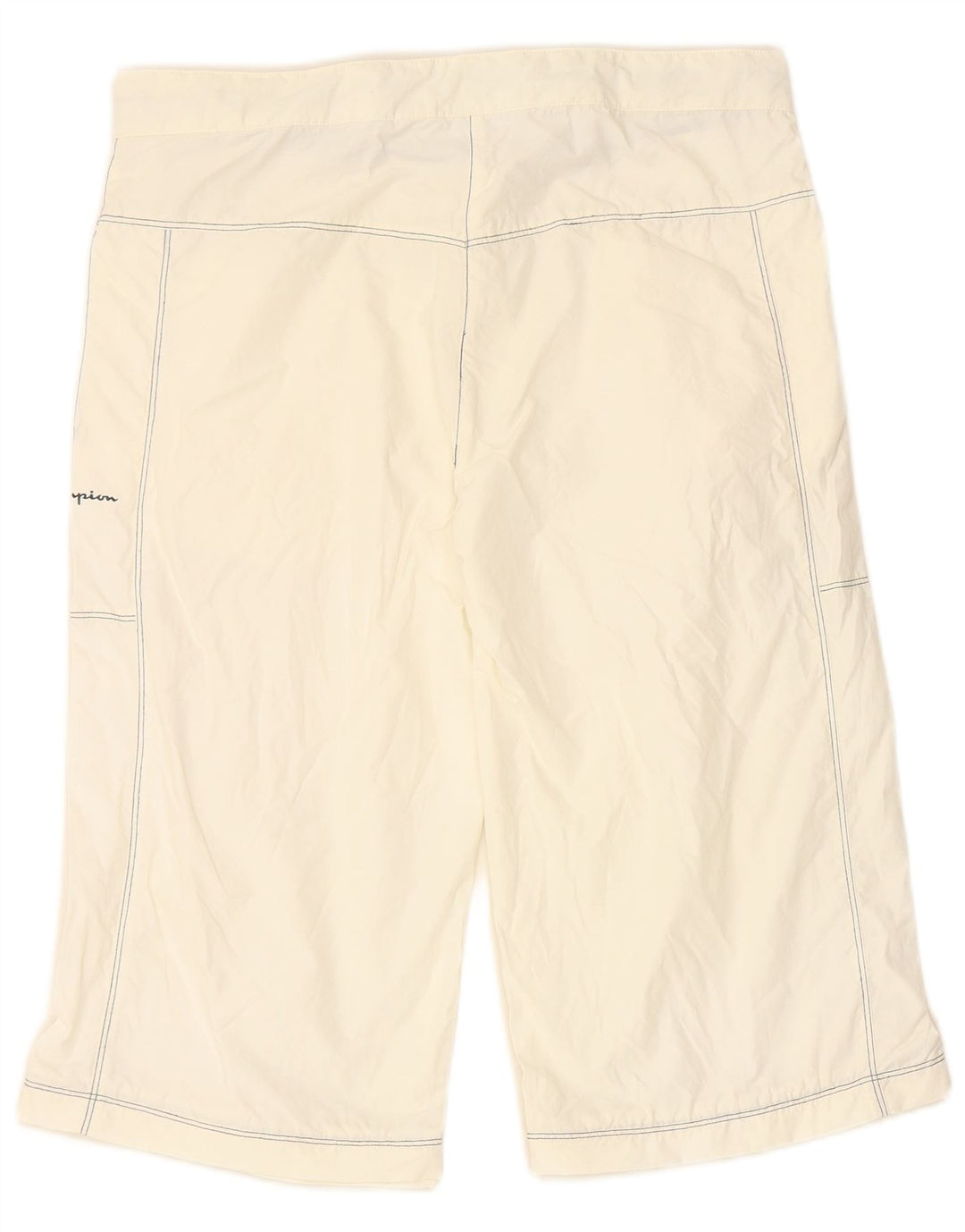 CHAMPION Womens Bermuda Shorts Large W32 White Cotton