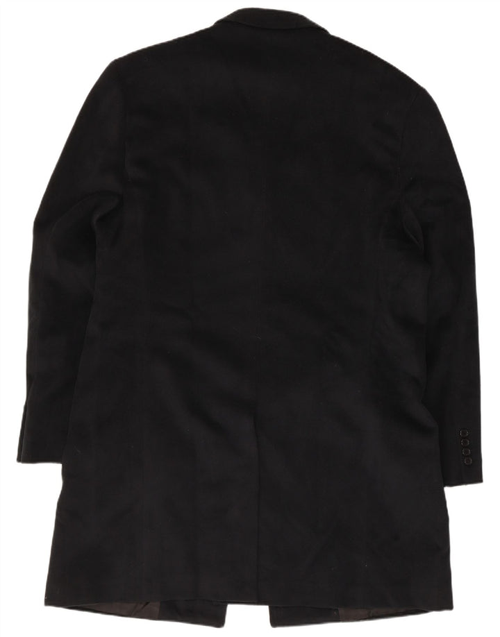 Vintage muški kaput IT 54 2XL crna vuna