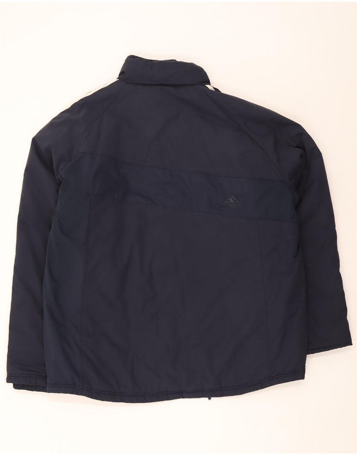Adidas muška podstavljena jakna UK 42 XL tamnoplavi poliester