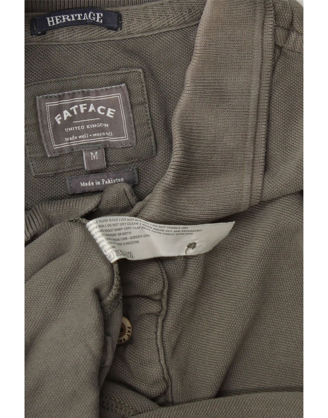 Fat Face Heritage muška polo majica Srednje sivi pamuk