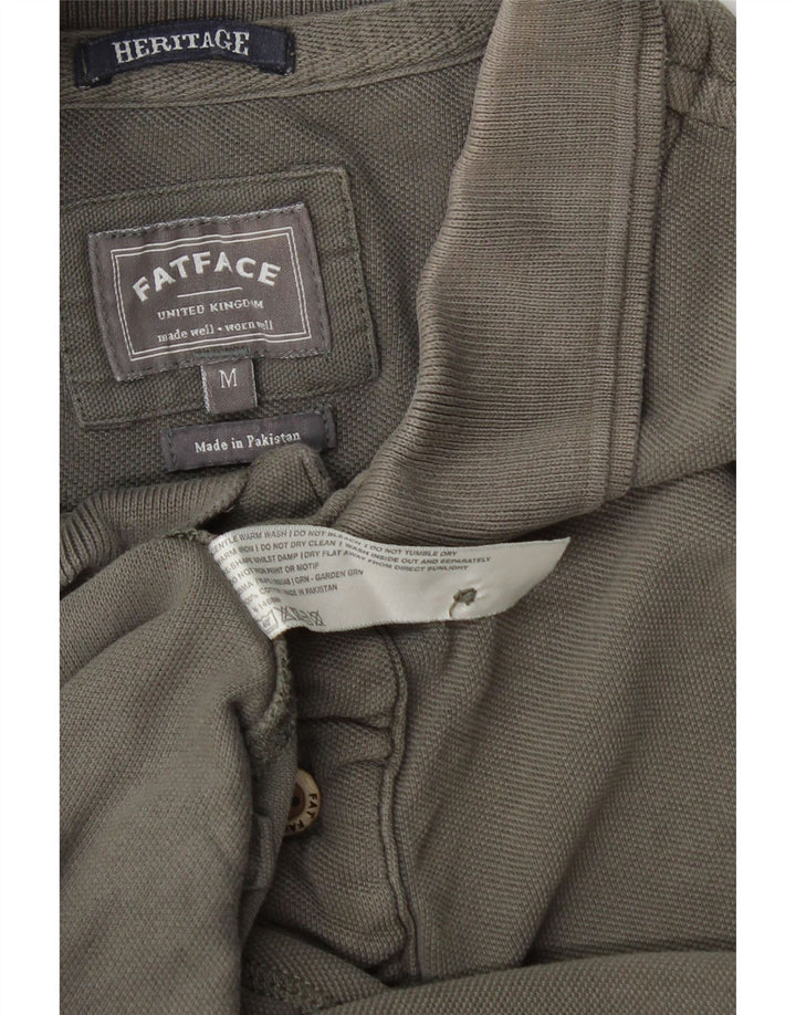 Fat Face Heritage muška polo majica Srednje sivi pamuk
