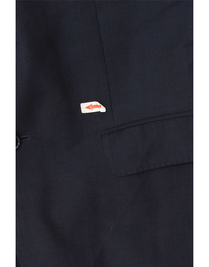 Massimo Dutti muška jakna s 2 gumba IT 48 Srednja tamnoplava vuna