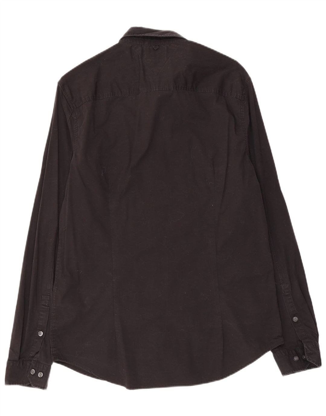 Tommy Hilfiger muška uska majica velike crne pamučne boje