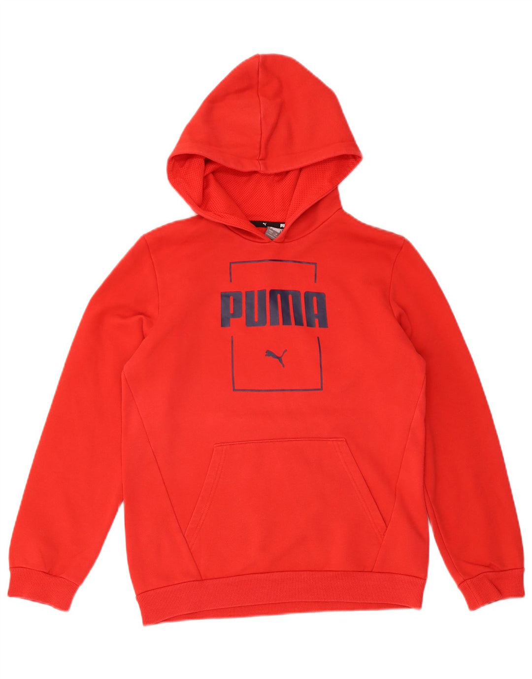 Puma Boys Graphic Hoodie Džemper 13-14 godina, crveni poliester