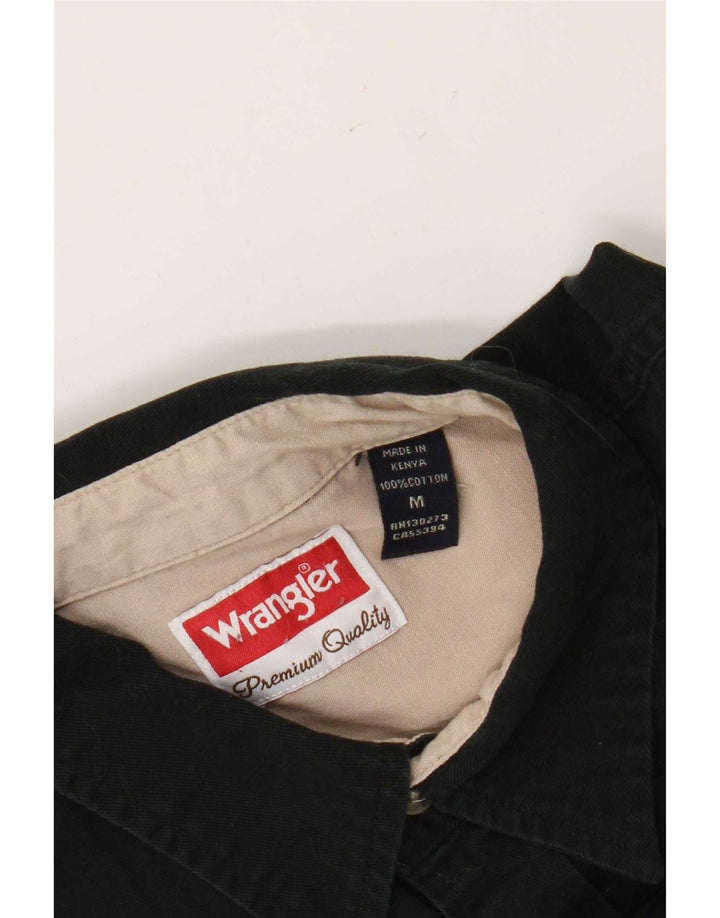 Wrangler muška košulja Srednje crni pamuk